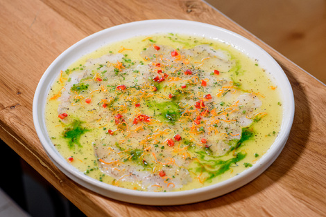 Carpaccio Γαρίδας